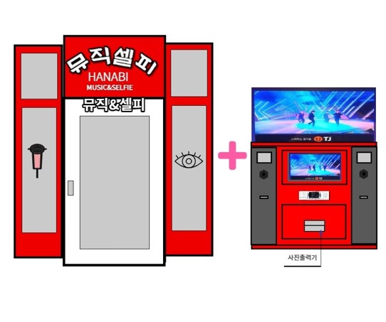 노래방+사진기 일체형